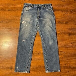 Vintage Wrangler George Straight Collection Cowboy Cut Straight Leg Jeans